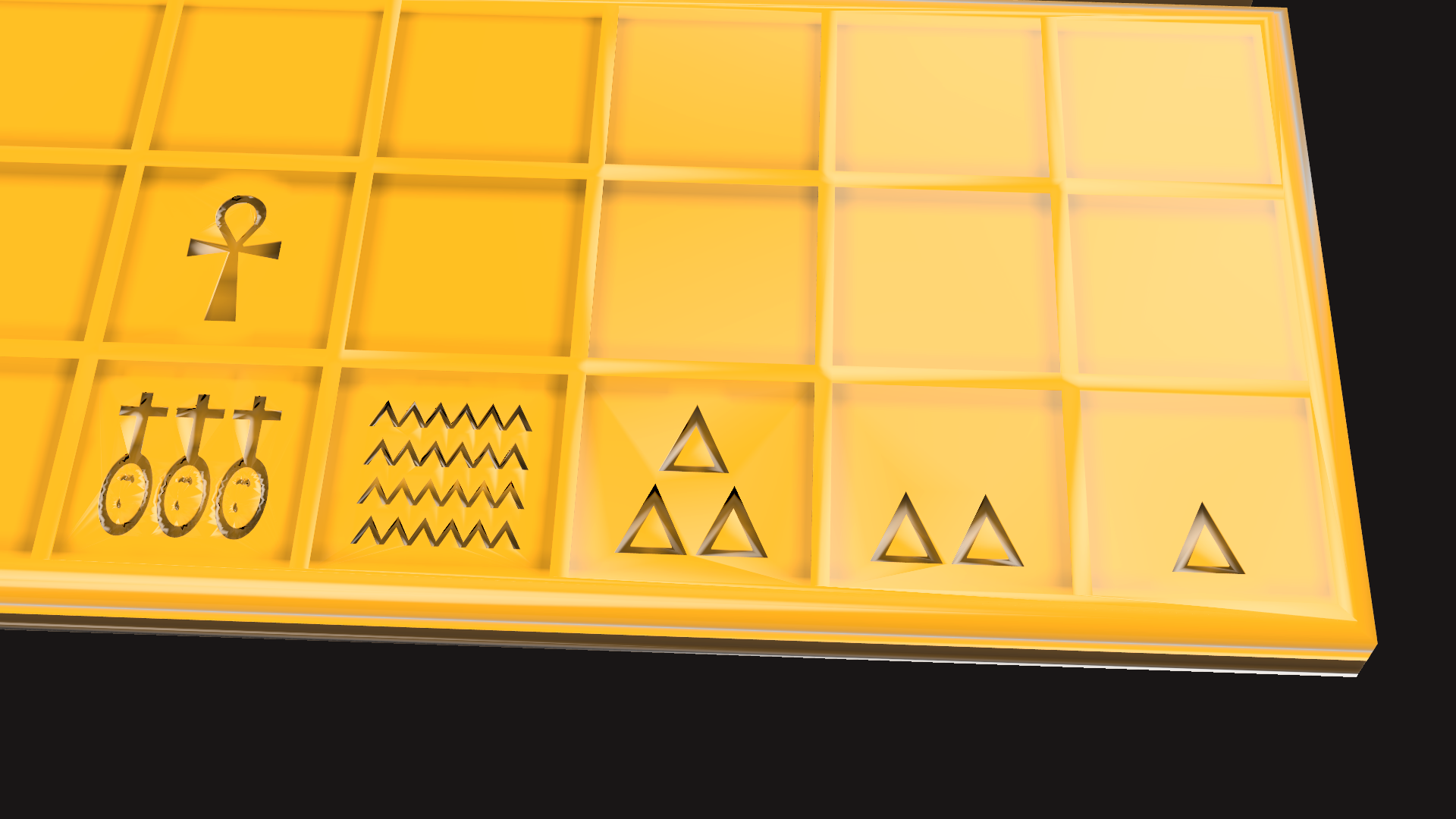STL file Senet egyptian game 🇪🇬・3D printable model to download・Cults